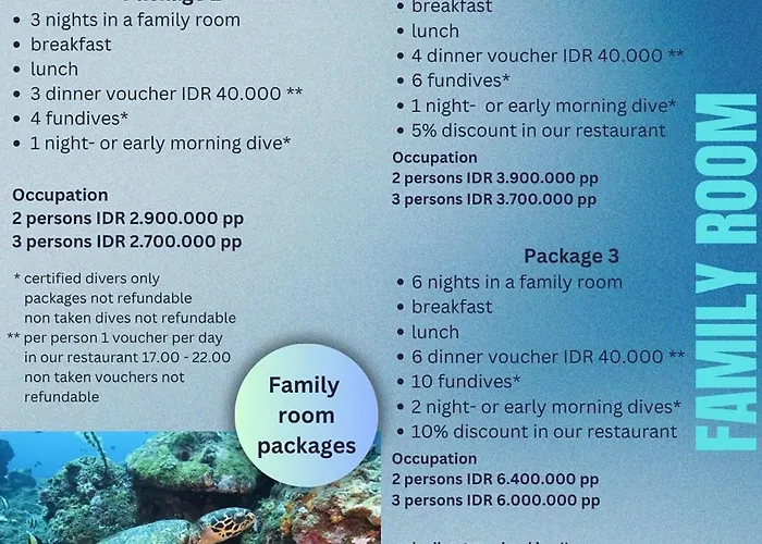 Scuba Tribe Bali Dive-resort 2* 图兰奔